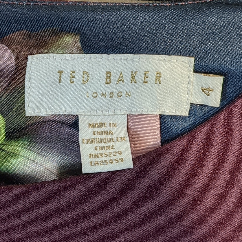 Ted Baker Maggidd Pleated Waist Sheath Dress_4